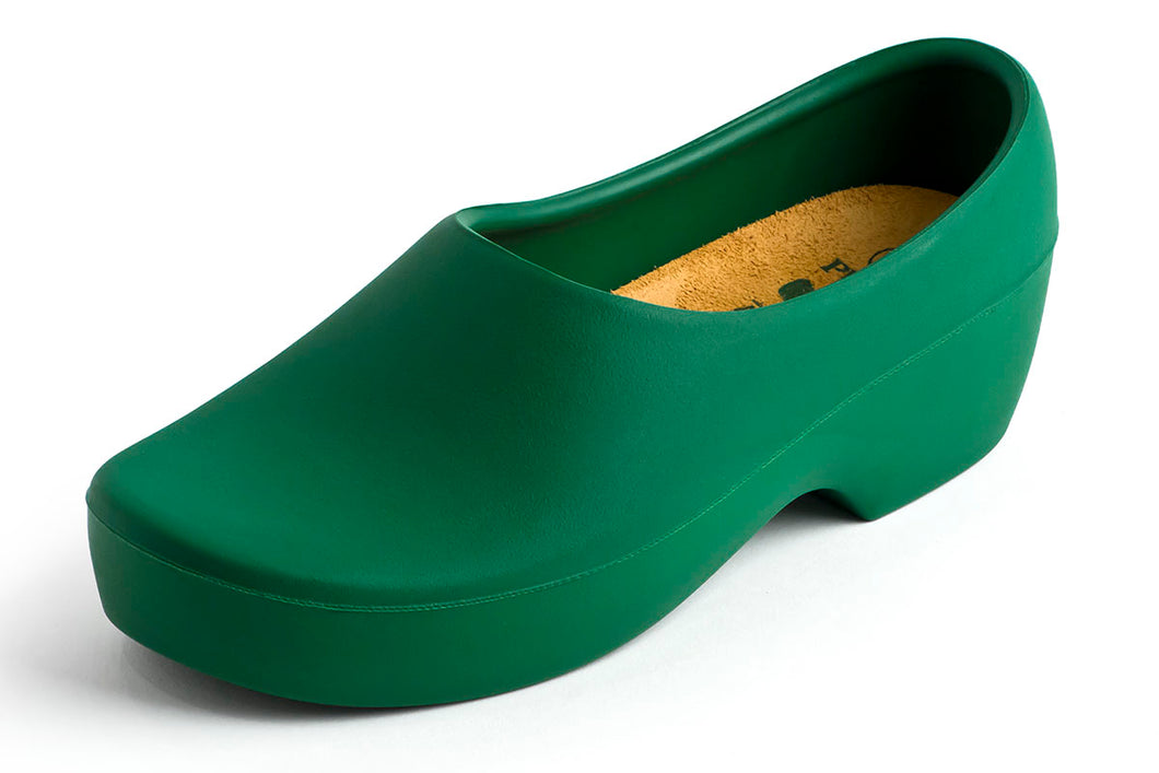 PURCEL CLASSIC SHOES (closed-back), GREEN