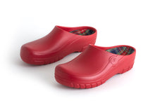 Load image into Gallery viewer, GARDYS CLOGS (open-back), RED
