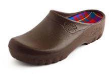 Load image into Gallery viewer, JOLLYS FASHION CLOGS (open-back), BROWN
