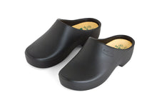 Load image into Gallery viewer, PURCEL CLASSIC CLOGS (open-back), BLACK
