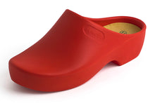 Load image into Gallery viewer, PURCEL CLASSIC CLOGS (open-back), RED
